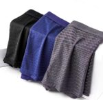 (2 Pcs Set) Men's Ethnic Style Breathable Antibacterial Boxer - Image 5