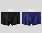 (2 Pcs Set) Men's Ethnic Style Breathable Antibacterial Boxer - Image 9